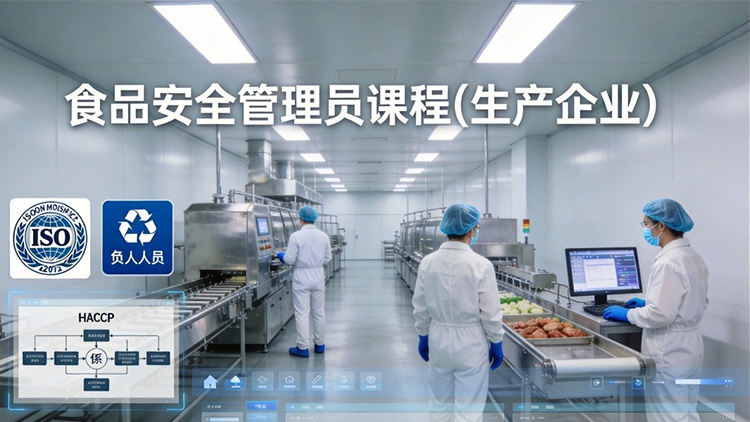 食品安全管理员课程-生产企业